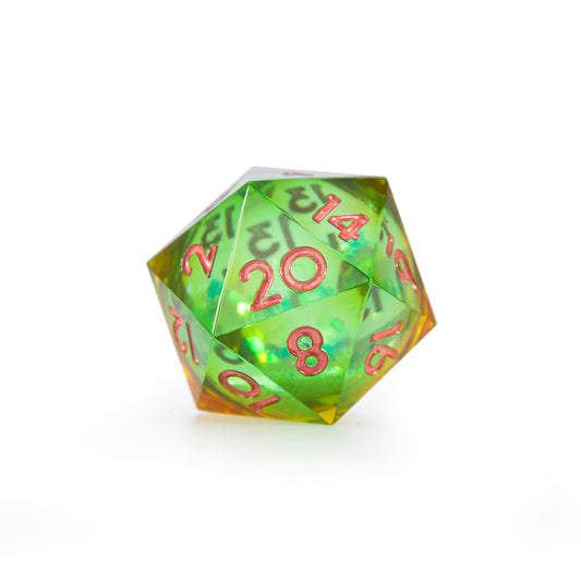 Jade Star Sovereign D20 Dice