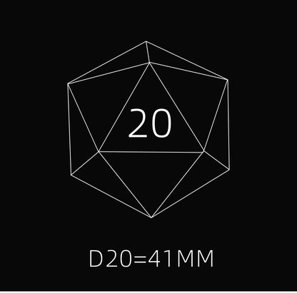 Hollow White Jade D20