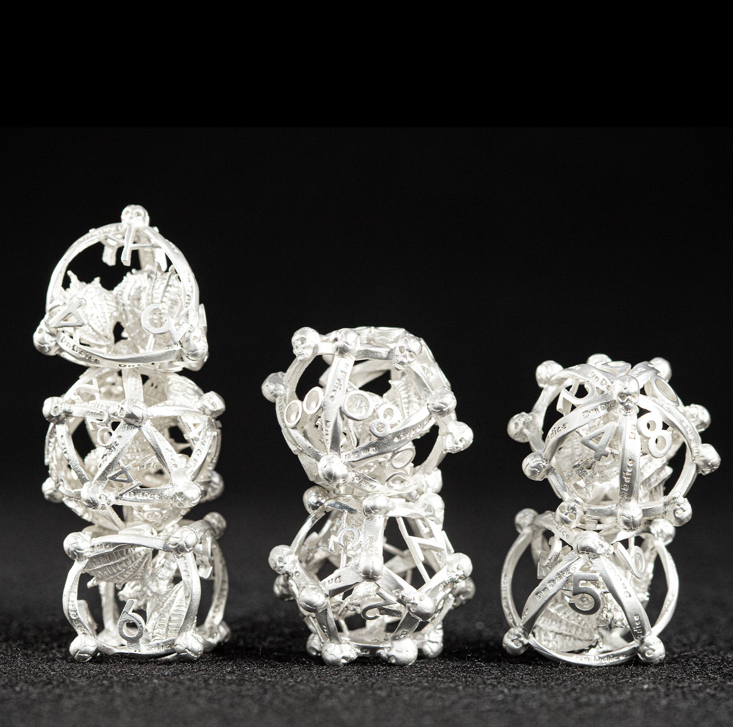 Draconic Mandate 7-Piece Polyhedral Dice Set