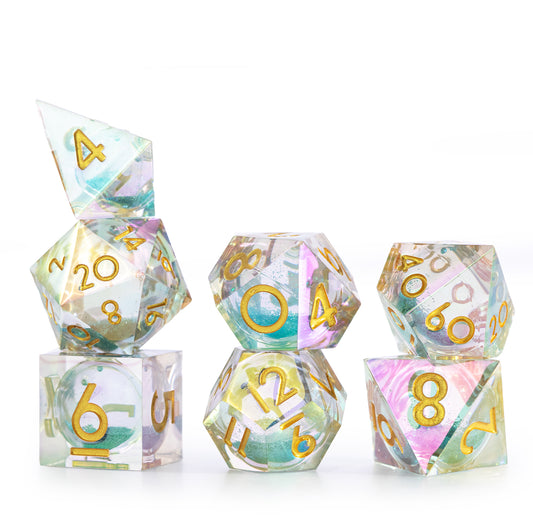 Chromastar 7-Piece Polyhedral Dice Set
