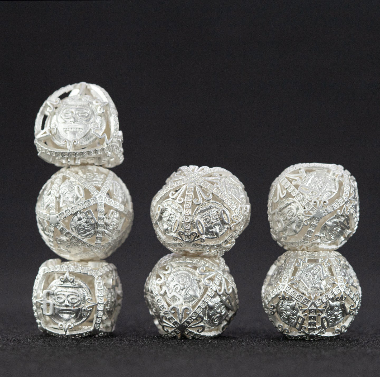 Aurora 7-Piece Polyhedral Dice Set