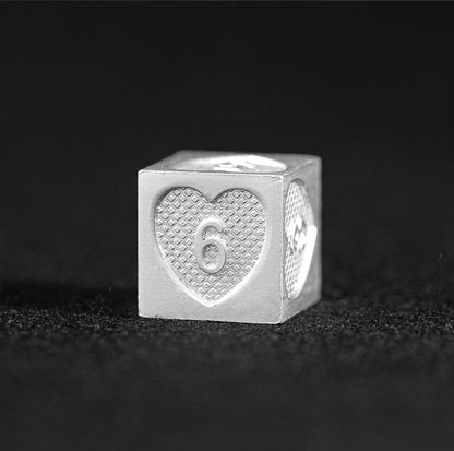 White Emperor’s Core 7-Piece Polyhedral Dice Set