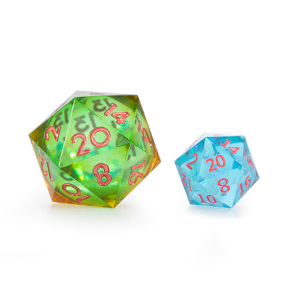 Jade Star Sovereign D20 Dice