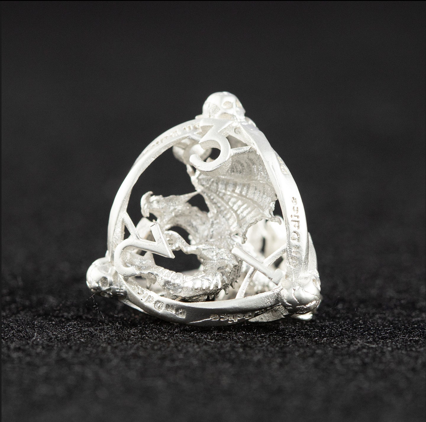 Draconic Mandate 7-Piece Polyhedral Dice Set