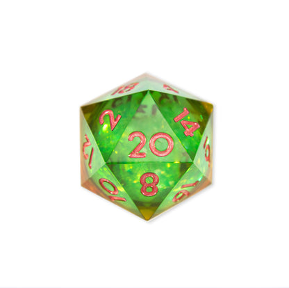 Jade Star Sovereign D20 Dice