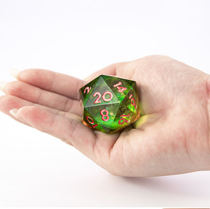 Jade Star Sovereign D20 Dice