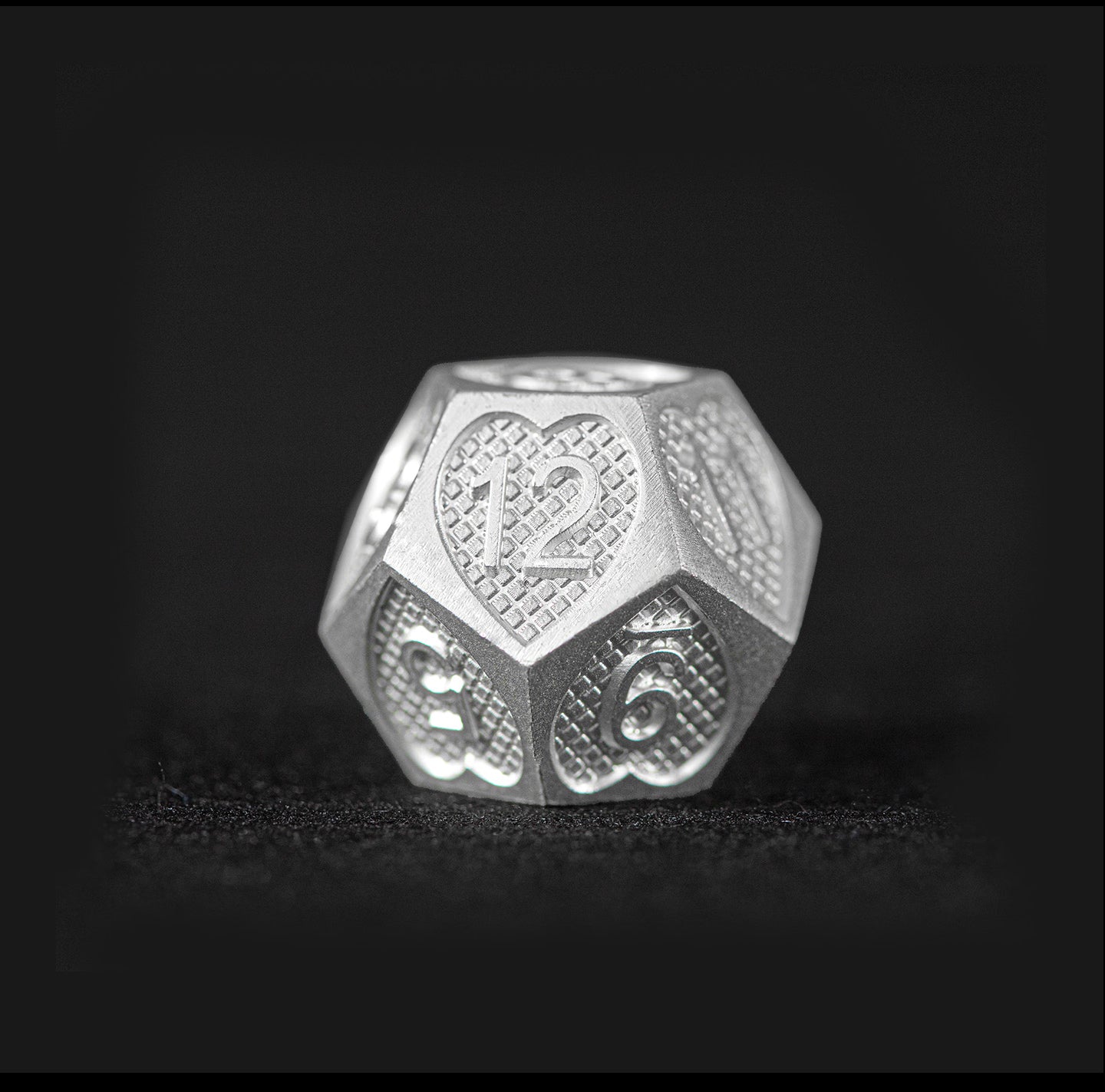 White Emperor’s Core 7-Piece Polyhedral Dice Set