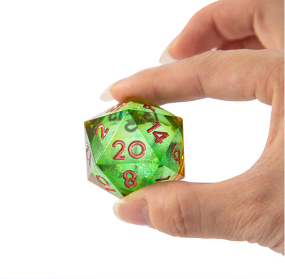 Jade Star Sovereign D20 Dice