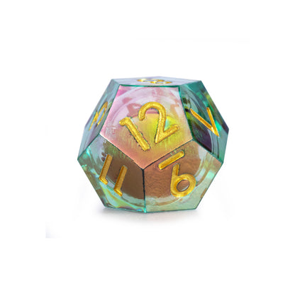 Laser Dragon Eye 7-Piece Polyhedral Dice Set