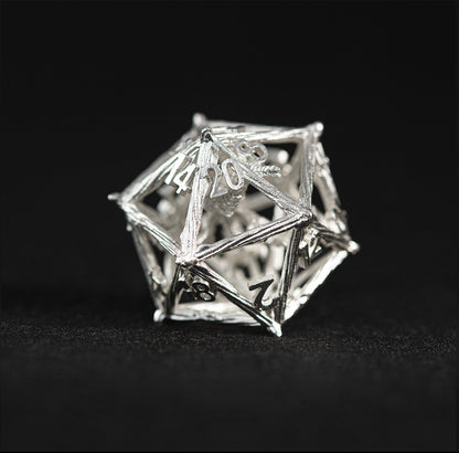 Mithral Dragonbone 7-Piece Polyhedral Dice Set