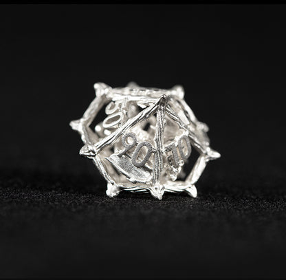 Mithral Dragonbone 7-Piece Polyhedral Dice Set