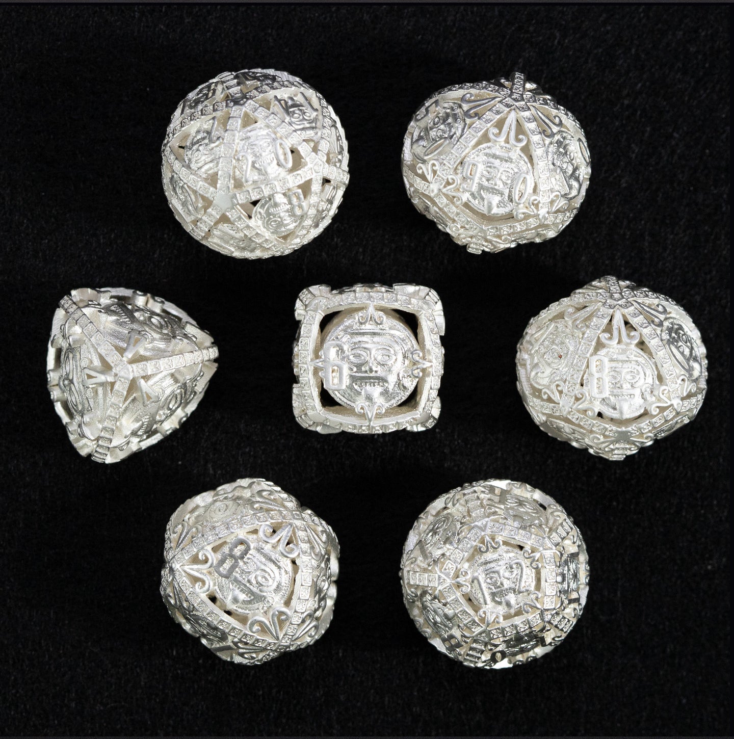 Aurora 7-Piece Polyhedral Dice Set