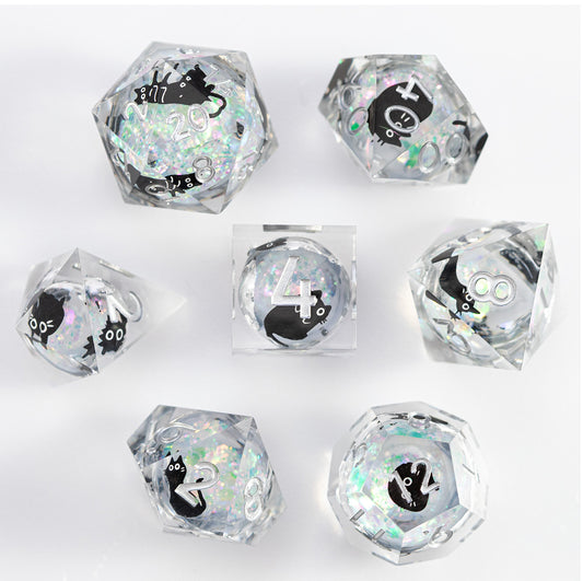 Catshade Shard 7-Piece Polyhedral Dice Set
