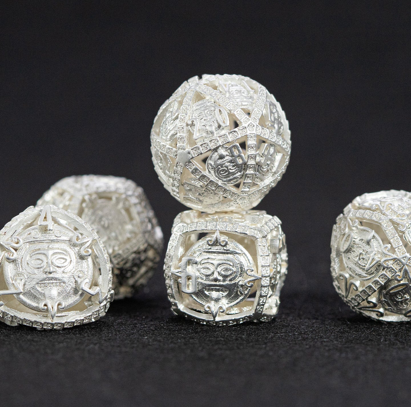 Aurora 7-Piece Polyhedral Dice Set