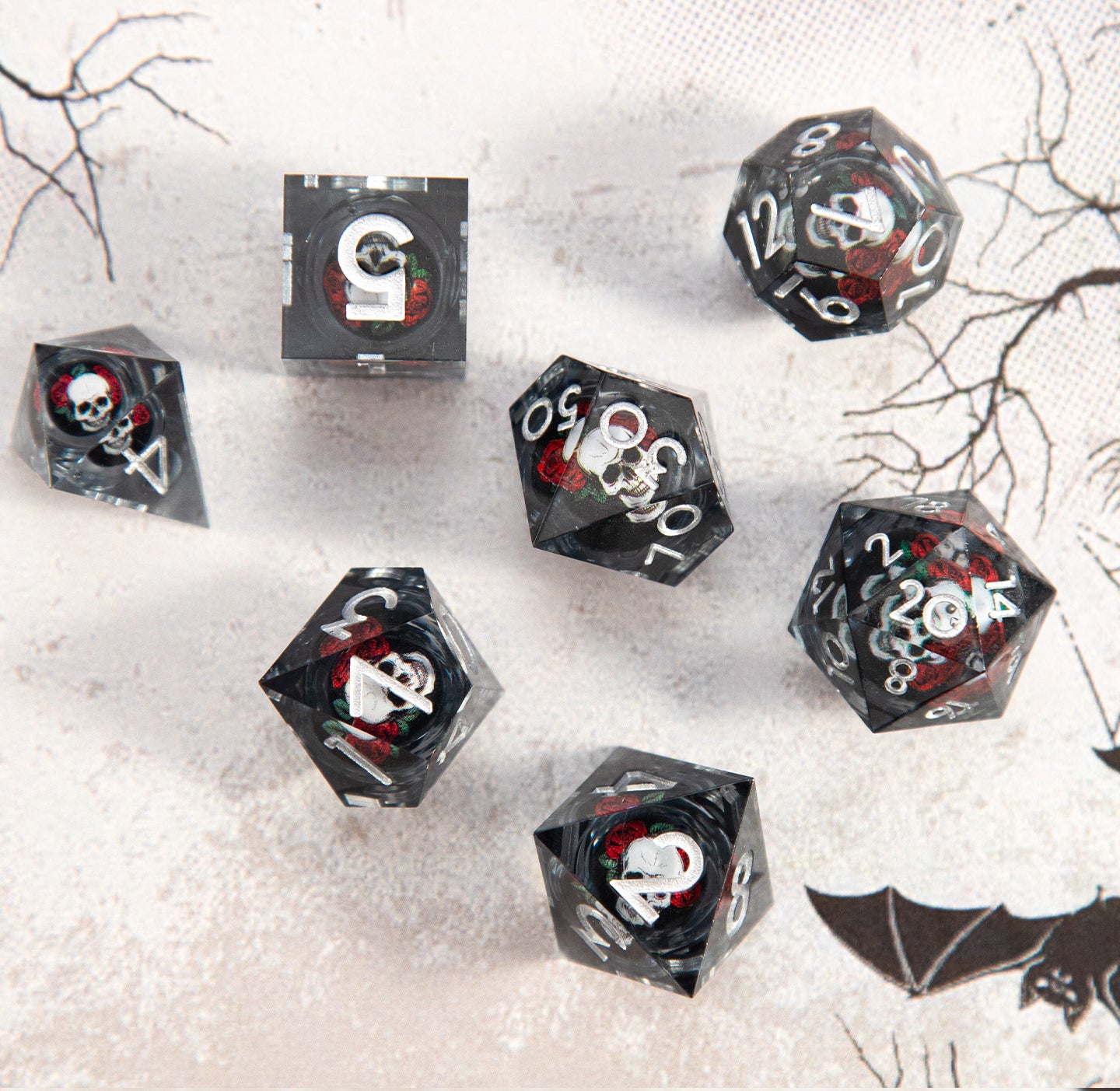Voidcore Aberrant 7-Piece Polyhedral Dice Set