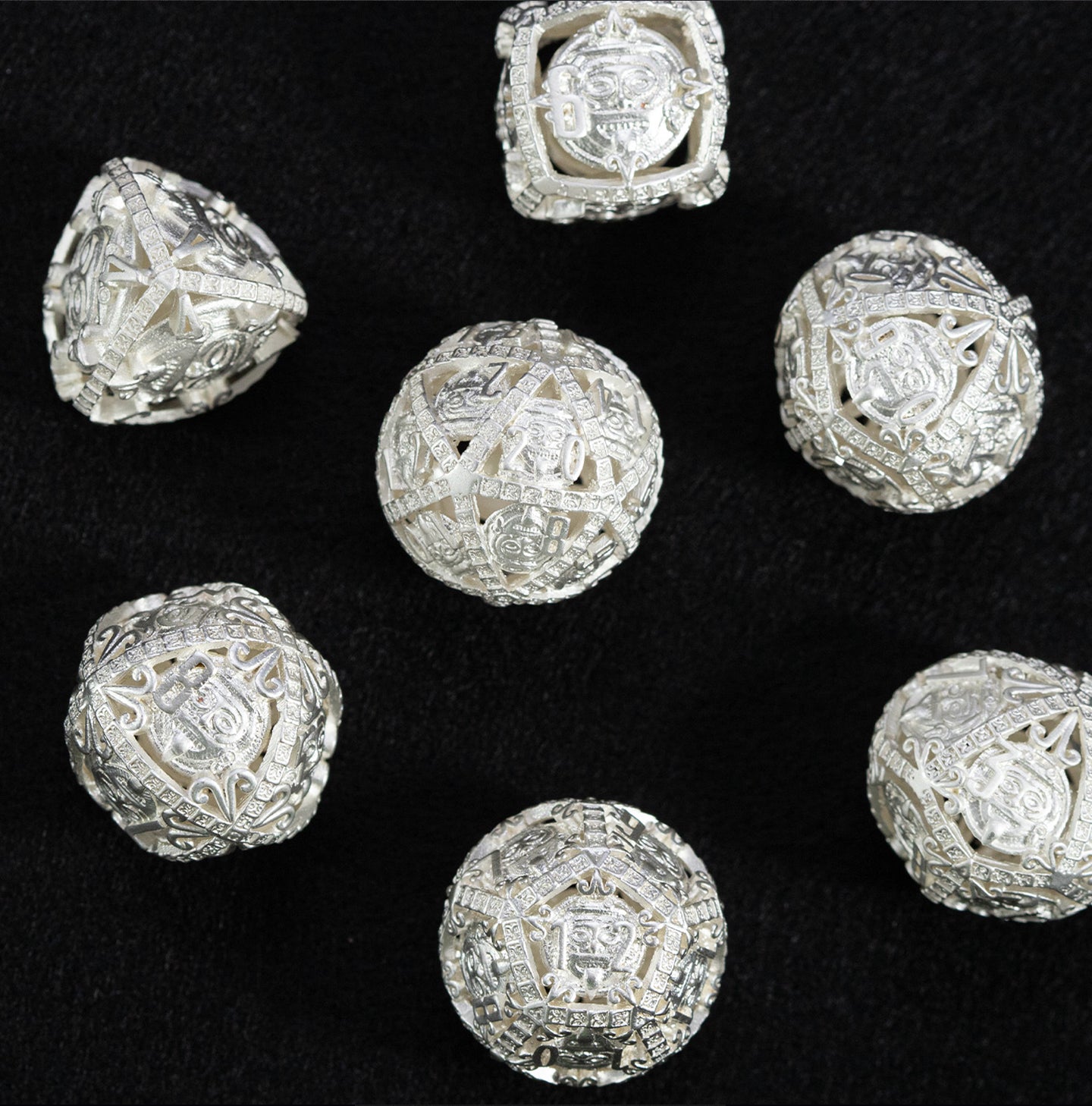 Aurora 7-Piece Polyhedral Dice Set