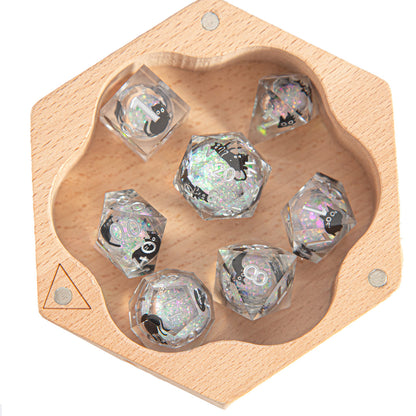 Catshade Shard 7-Piece Polyhedral Dice Set