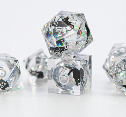 Catshade Shard 7-Piece Polyhedral Dice Set
