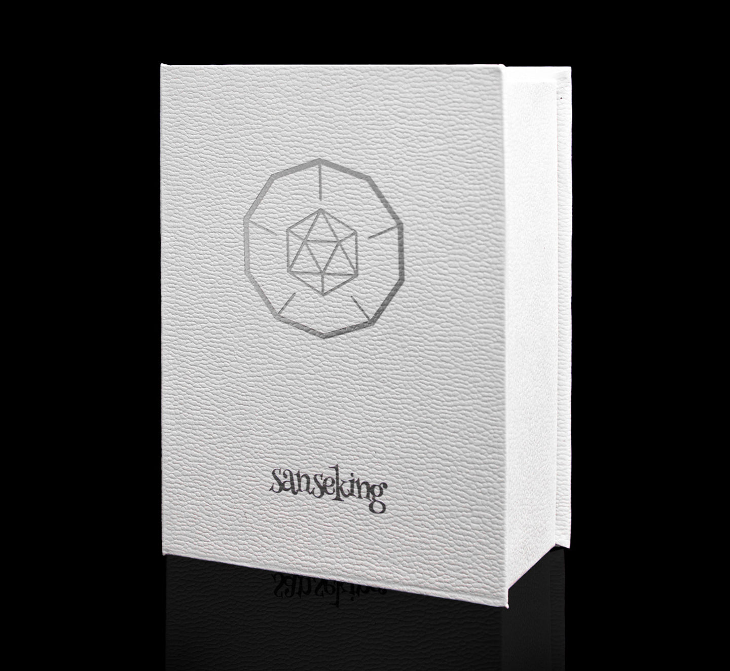 Olive Green Plated 7-Piece Polyhedral Dice Set