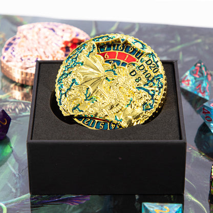 Dragon Dominion 7-in-1 Metal Dice Spinner