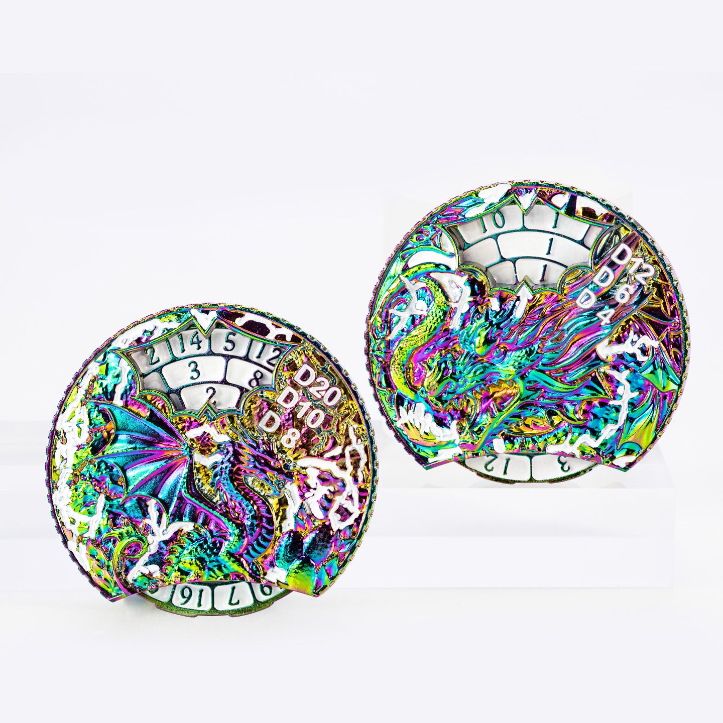 Dragon Dominion 7-in-1 Metal Dice Spinner