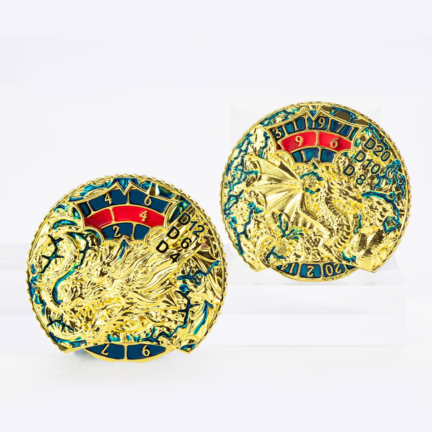 Dragon Dominion 7-in-1 Metal Dice Spinner