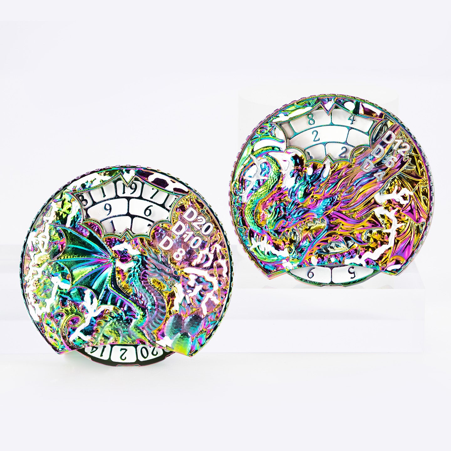 Dragon Dominion 7-in-1 Metal Dice Spinner