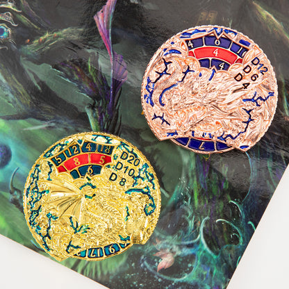 Dragon Dominion 7-in-1 Metal Dice Spinner