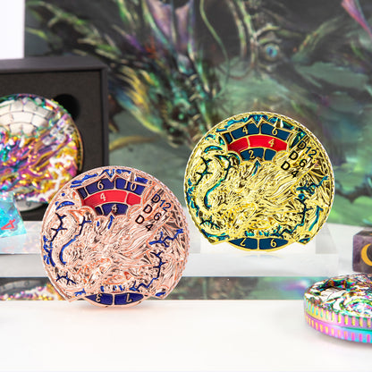 Dragon Dominion 7-in-1 Metal Dice Spinner