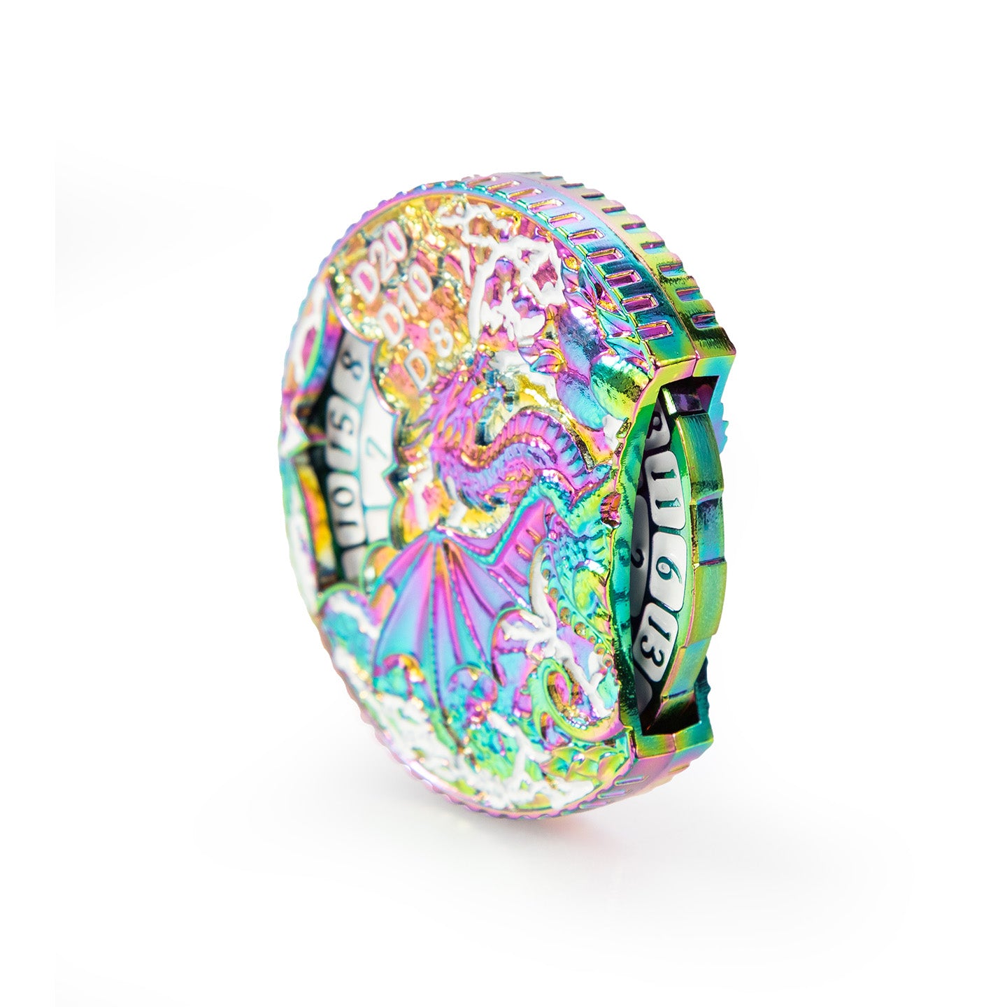 Dragon Dominion 7-in-1 Metal Dice Spinner