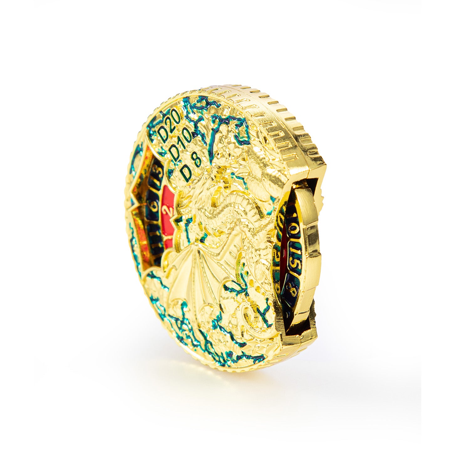 Dragon Dominion 7-in-1 Metal Dice Spinner