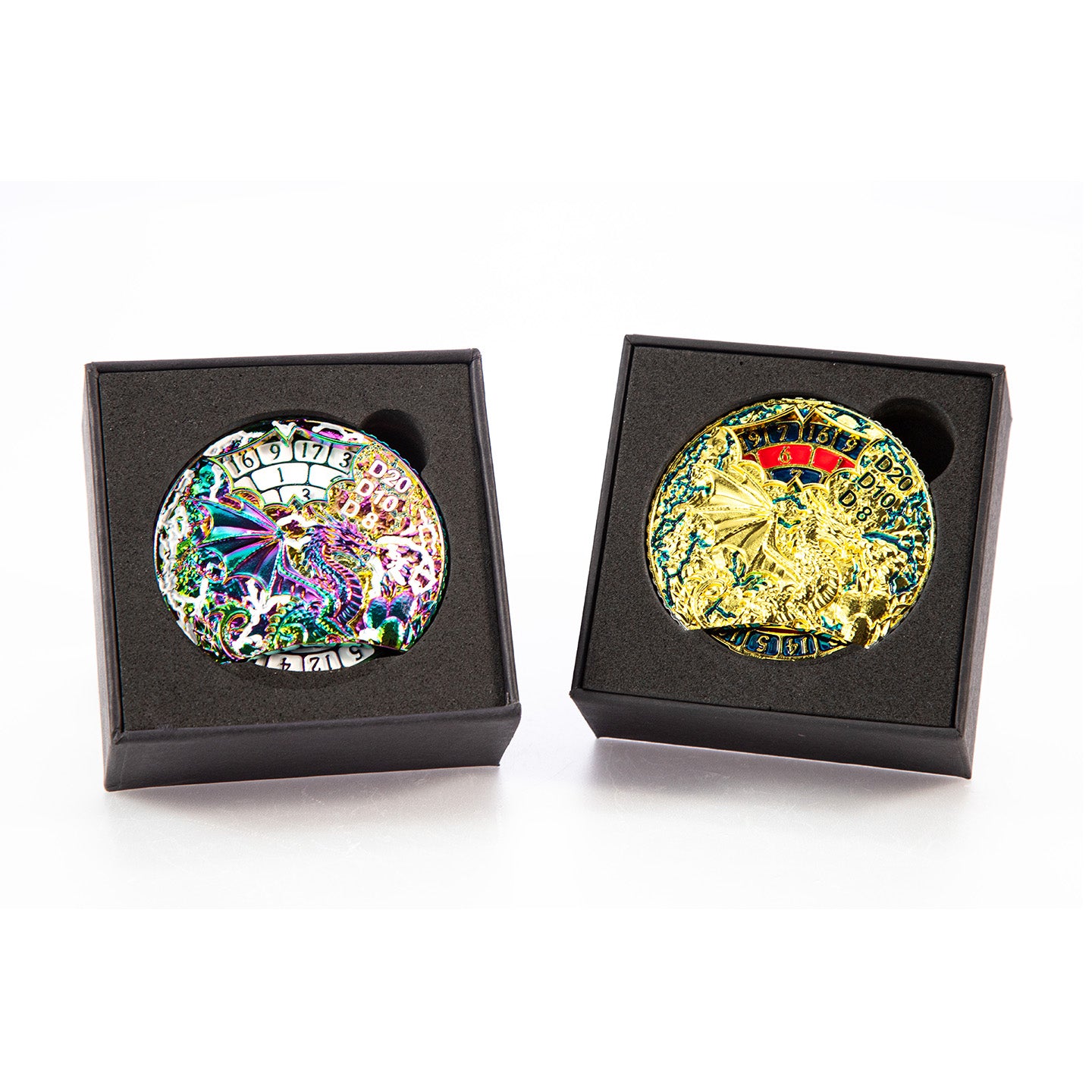 Dragon Dominion 7-in-1 Metal Dice Spinner