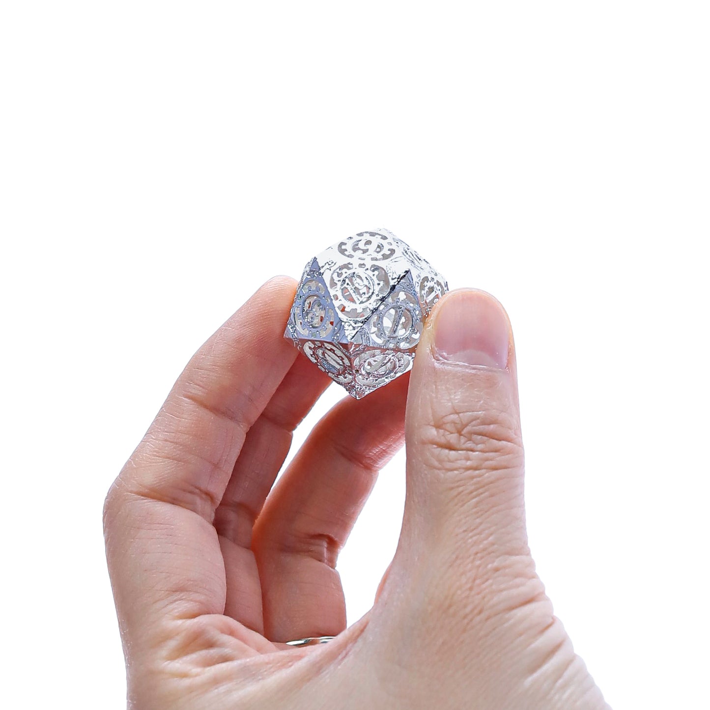 Metal 7-Piece Polyhedral Dice Set