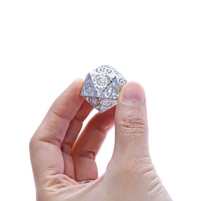 Metal 7-Piece Polyhedral Dice Set