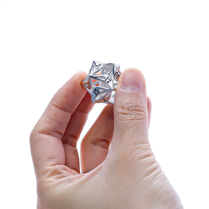 Metal 7-Piece Polyhedral Dice Set