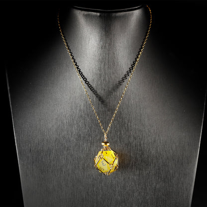 Golden Cat’s Eye Plated 7-Piece Polyhedral Dice Set