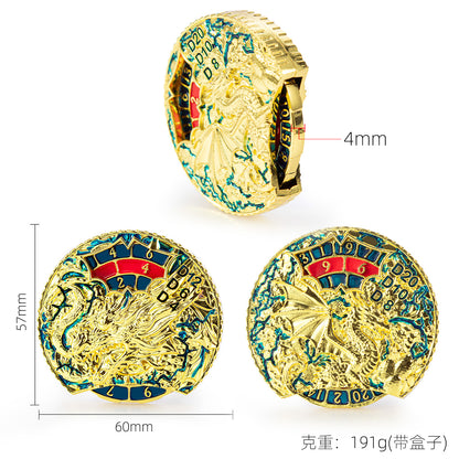 Dragon Dominion 7-in-1 Metal Dice Spinner