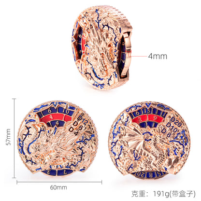 Dragon Dominion 7-in-1 Metal Dice Spinner
