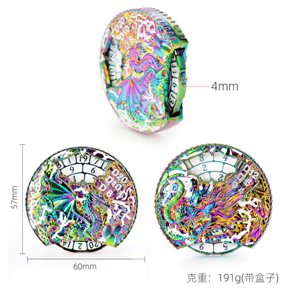 Dragon Dominion 7-in-1 Metal Dice Spinner