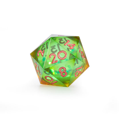 Jade Star Sovereign D20 Dice
