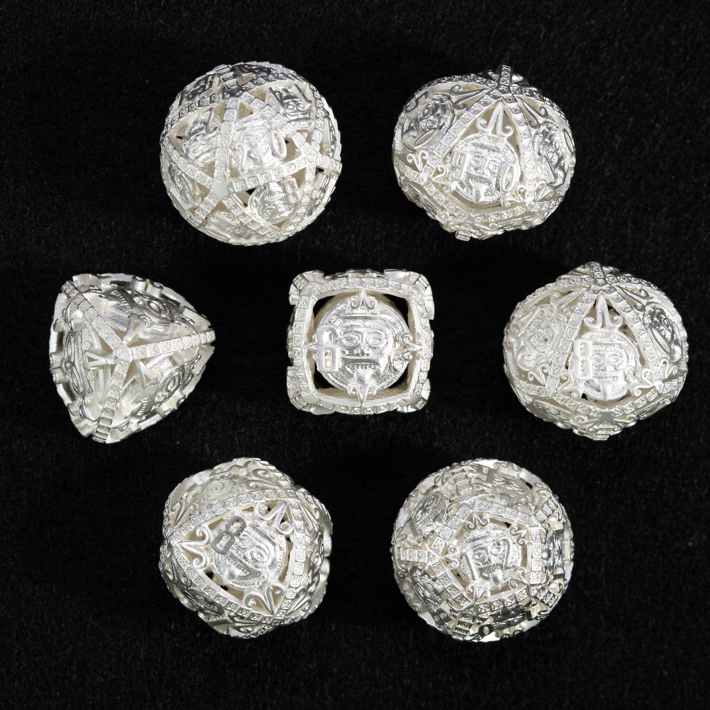 Aurora 7-Piece Polyhedral Dice Set